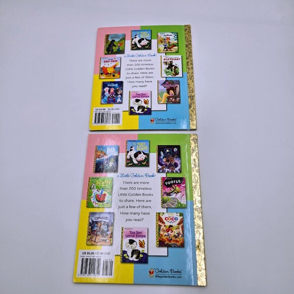 Disney Little Golden Books Lot Hard Cover Moana Encanto Princess Mulan Read - Picture 5 of 16